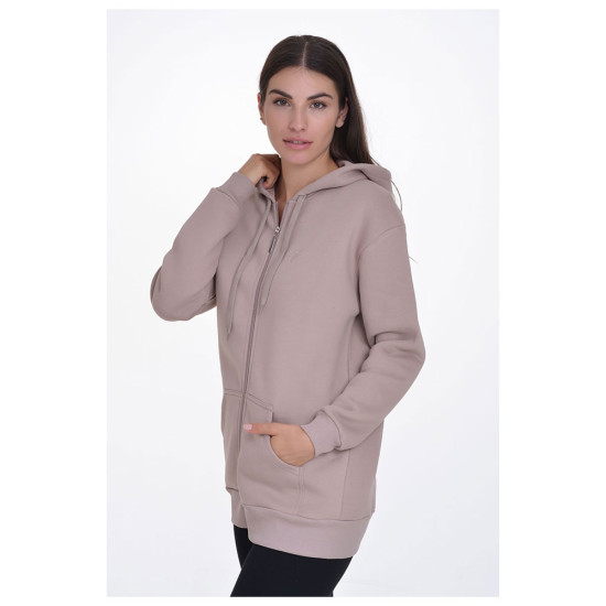 Target Γυναικεία ζακέτα Long Jacket Hoodie Fleece Target Γυναικεία ζακέτα Long Jacket Hoodie Fleece